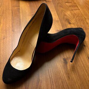 Christian Louboutin Suede Heels